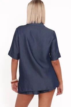 Aaliyah Chambray Shorts