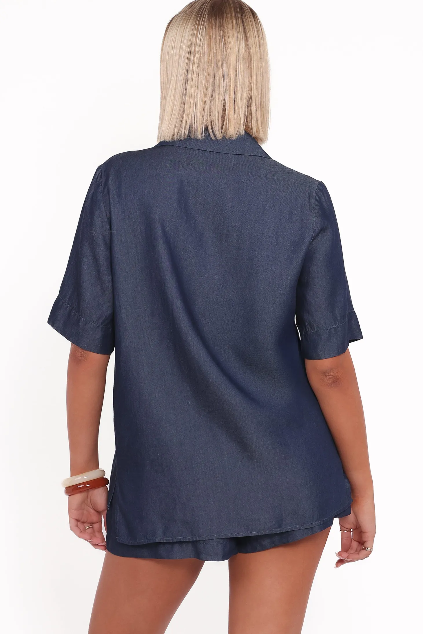 Aaliyah Chambray Shorts