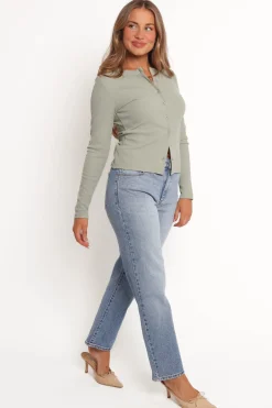 Abrand Mid Straight Jeans
