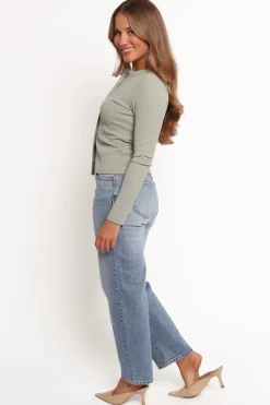 Abrand Mid Straight Jeans