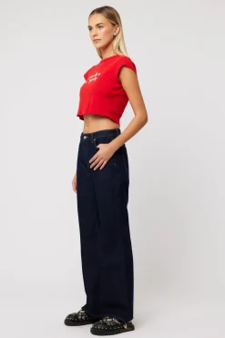 Abrand 90s Rib Cut Off Tee