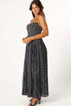 Achanti Pleated Maxi Dress