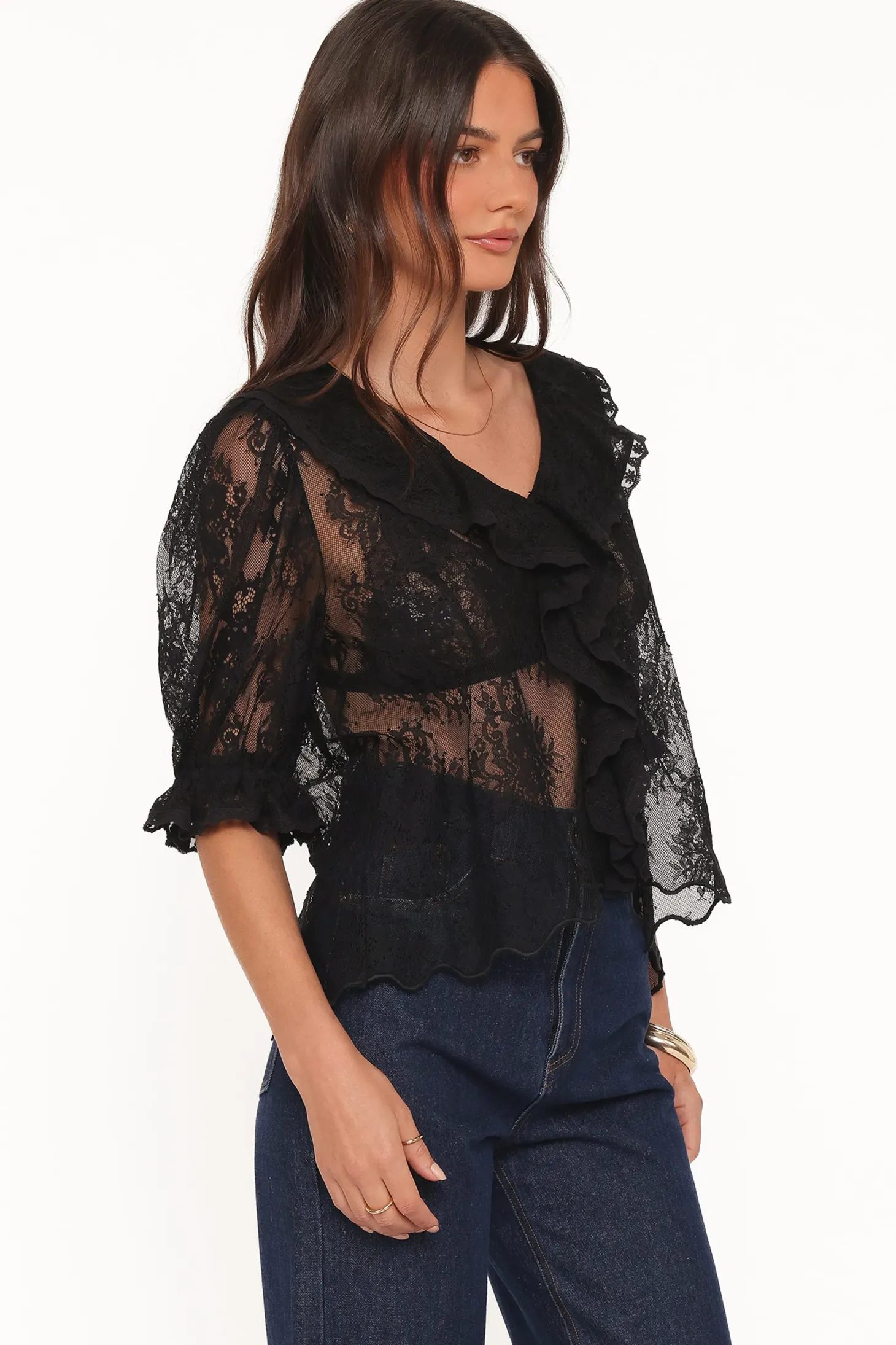 Adhanna Lace Top