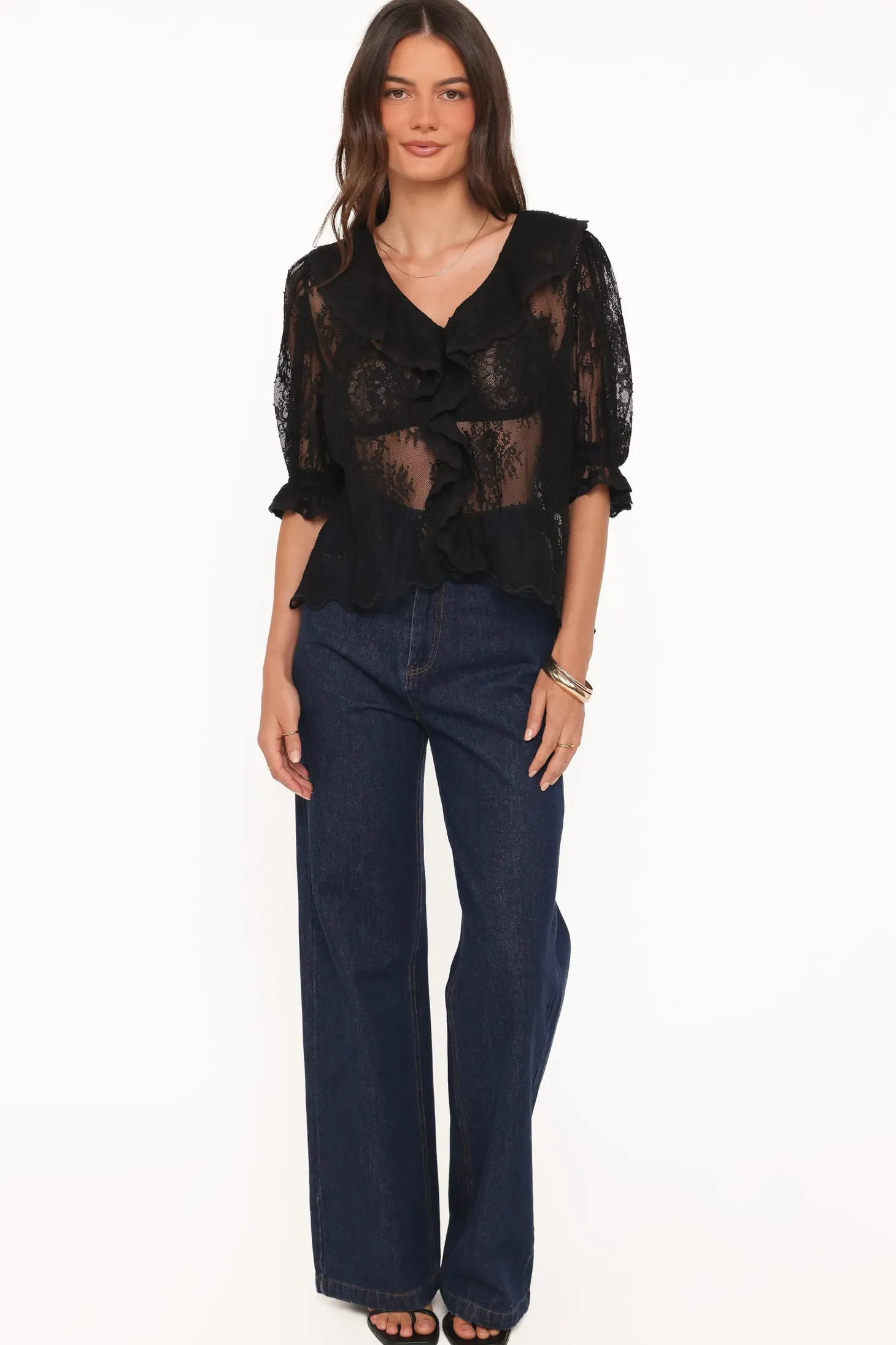 Adhanna Lace Top