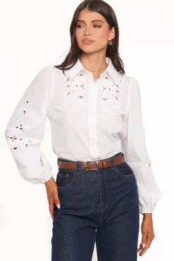 Aeloria Button Front Shirt