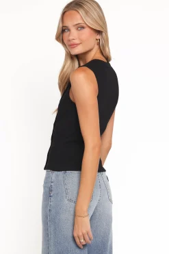 Agatha Asymmetrical Knit Top