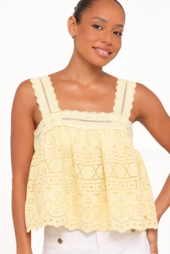 Aideen Eyelet Top