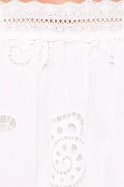 Aideen Eyelet Top