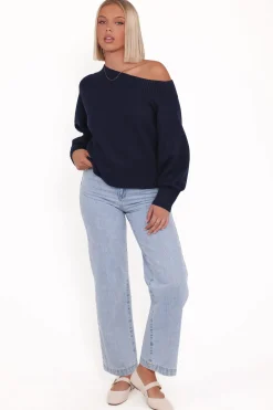 Ailis Off Shoulder Sweater