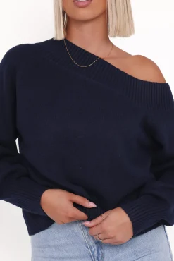 Ailis Off Shoulder Sweater