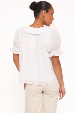 Aisling Pleat Top