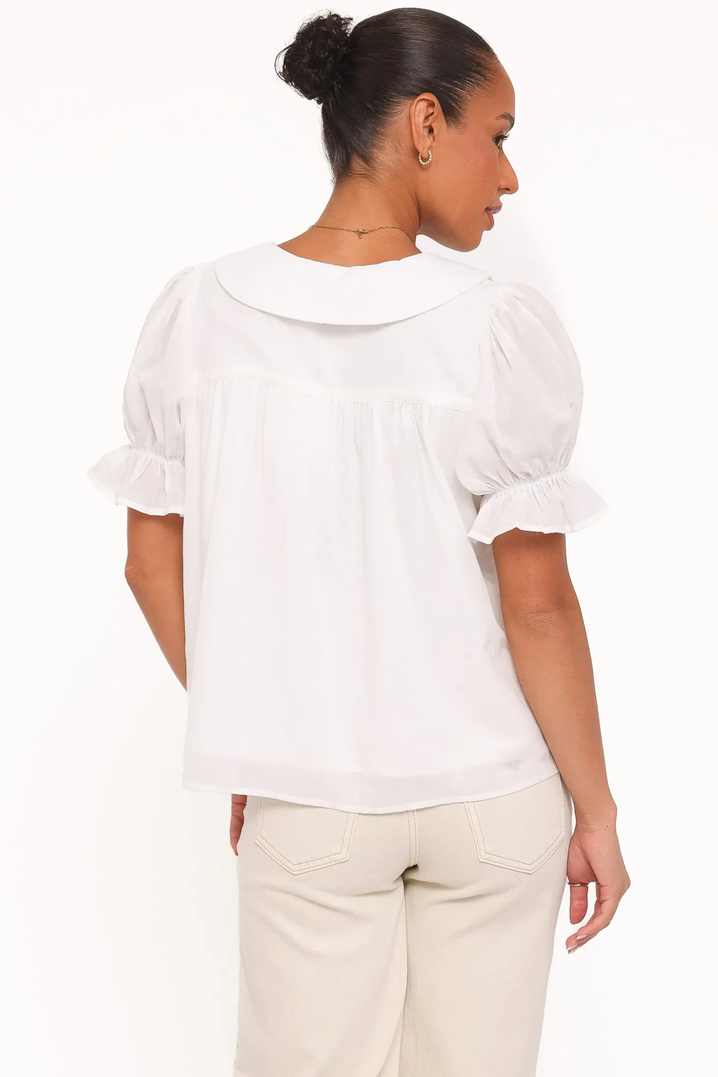 Aisling Pleat Top
