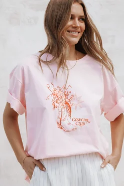 Alanna Cowgirl Club Graphic Tee