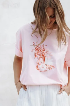 Alanna Cowgirl Club Graphic Tee