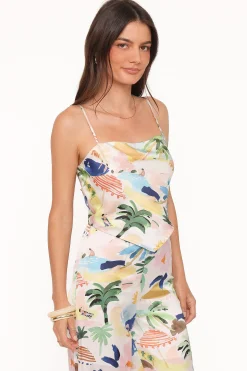 Alba Scarf Top
