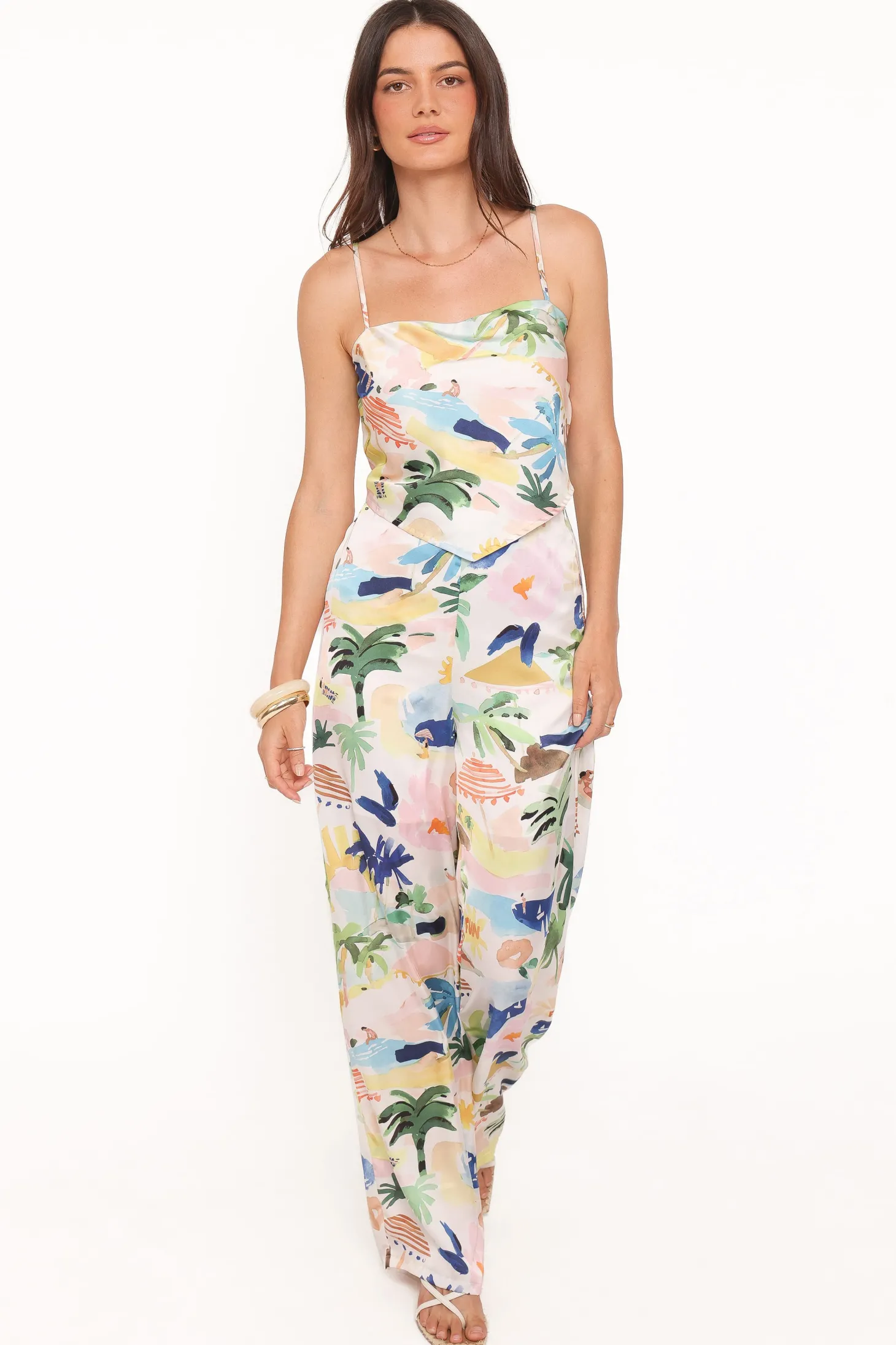 Alba Scarf Top