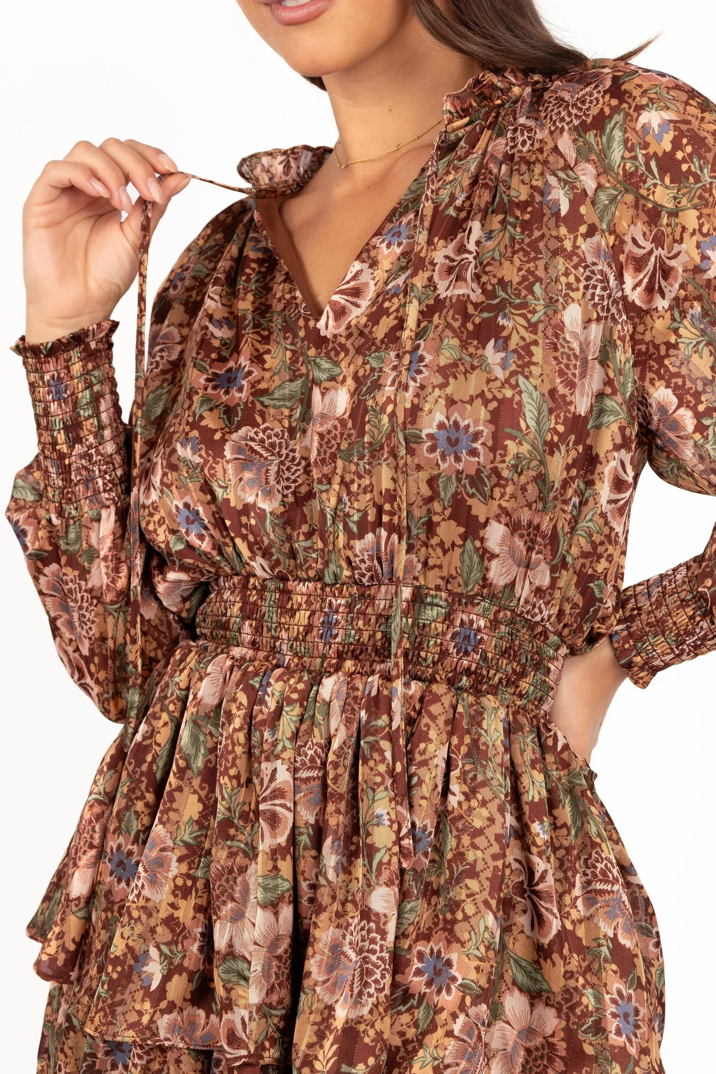 Alby Long Sleeve Mini Dress