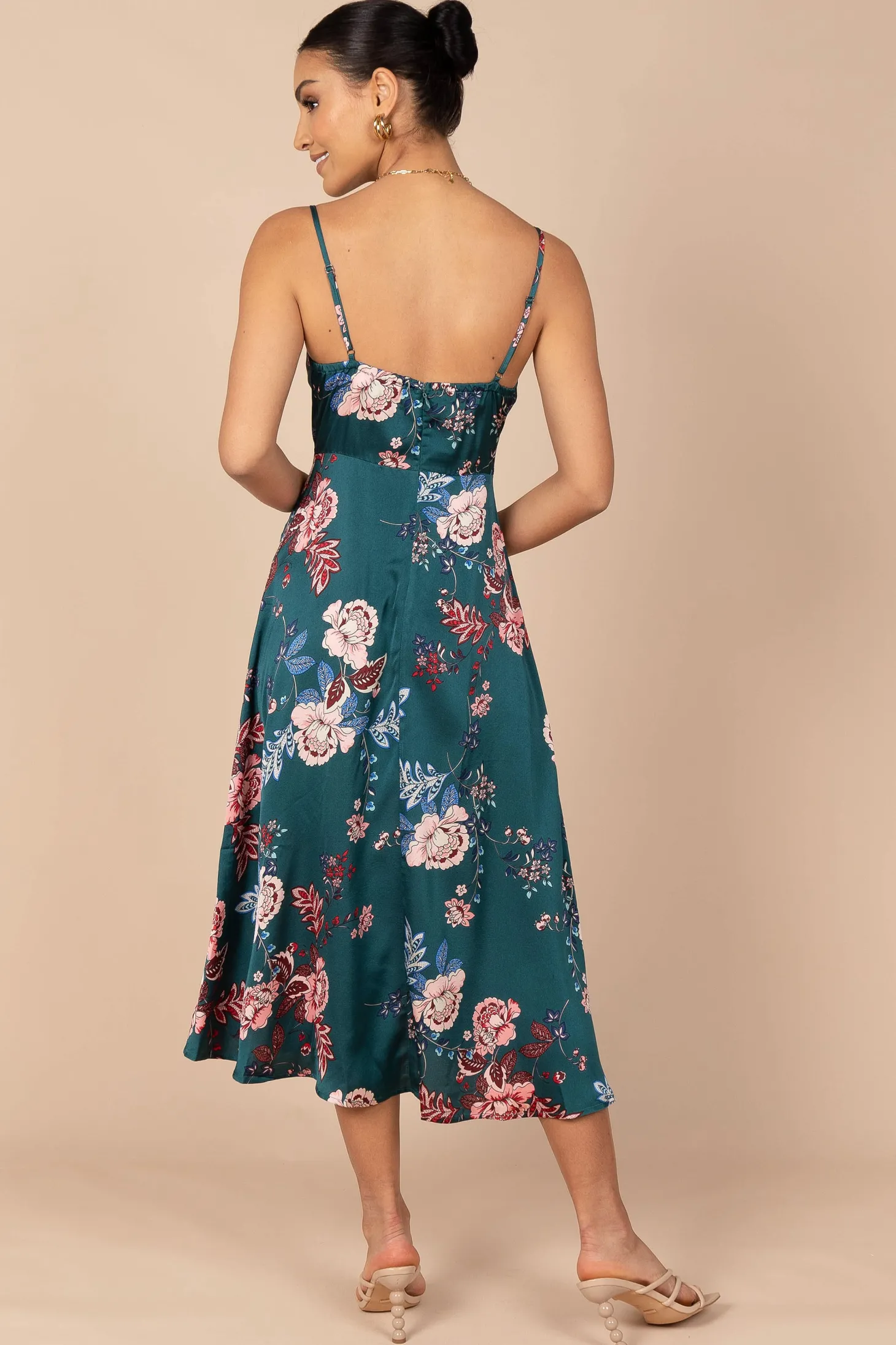 Alejandra Cowl Neck Midi Dress