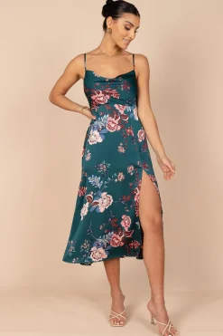 Alejandra Cowl Neck Midi Dress