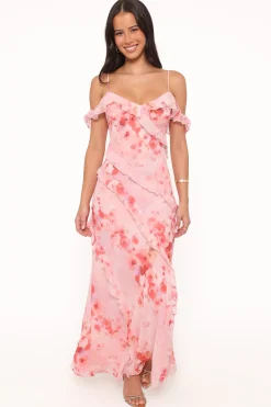 Alexia Off Shoulder Maxi Dress