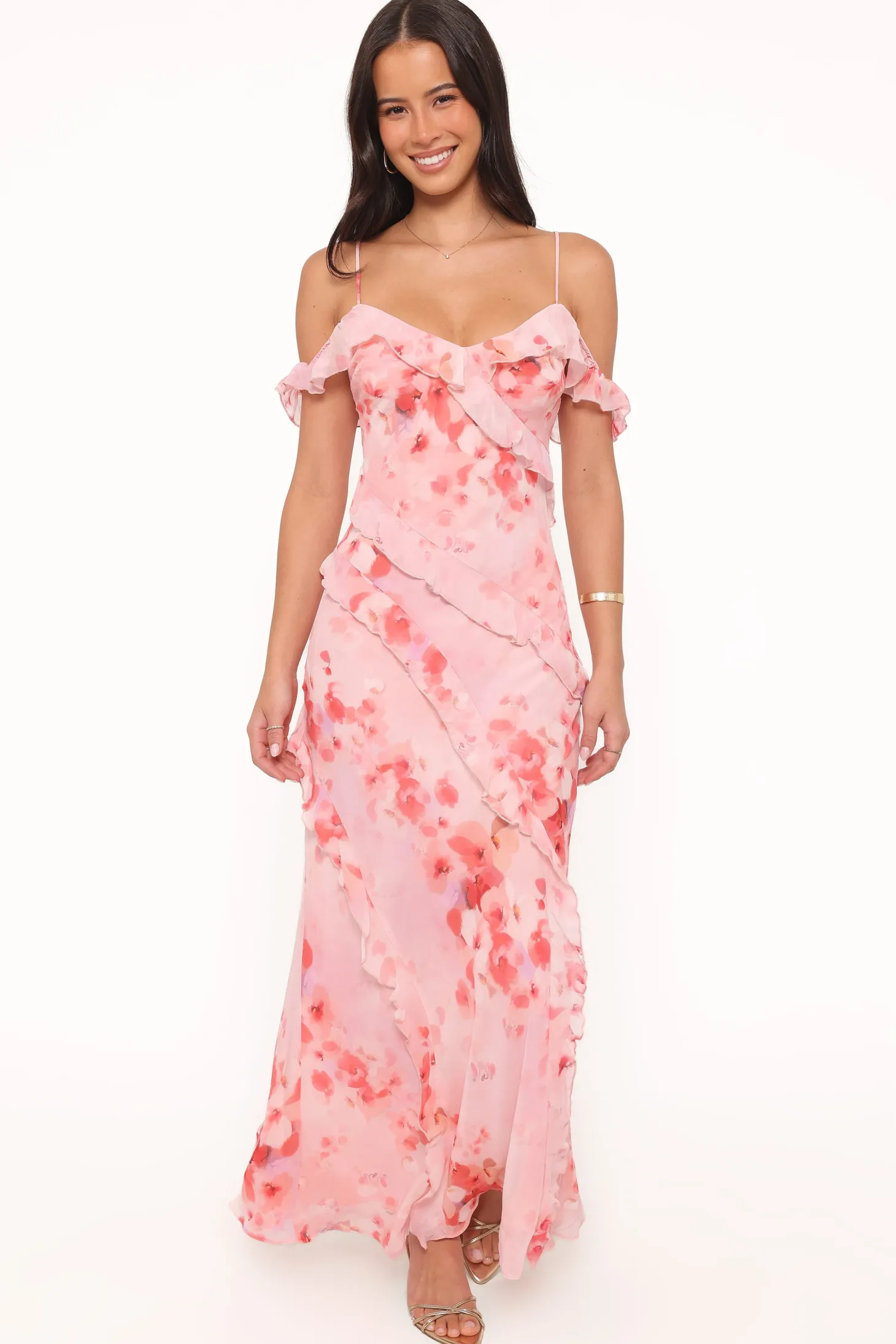 Alexia Off Shoulder Maxi Dress