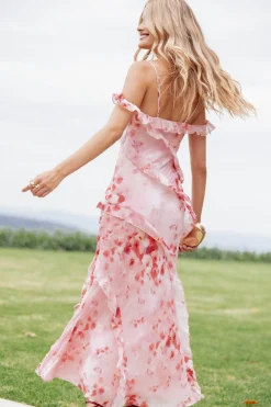Alexia Off Shoulder Maxi Dress
