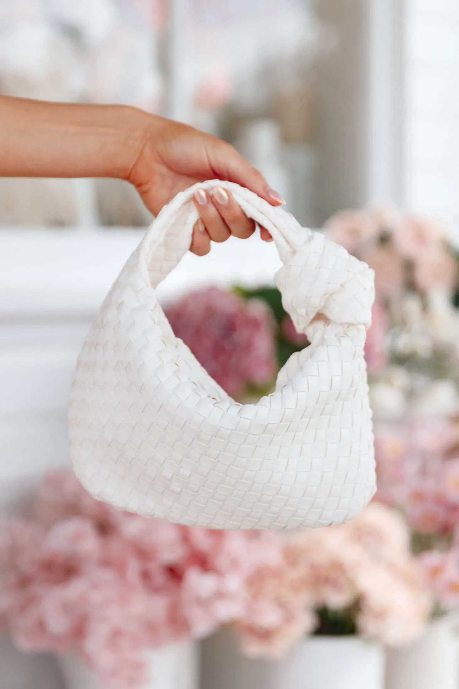 Alma Woven Shoulder Bag
