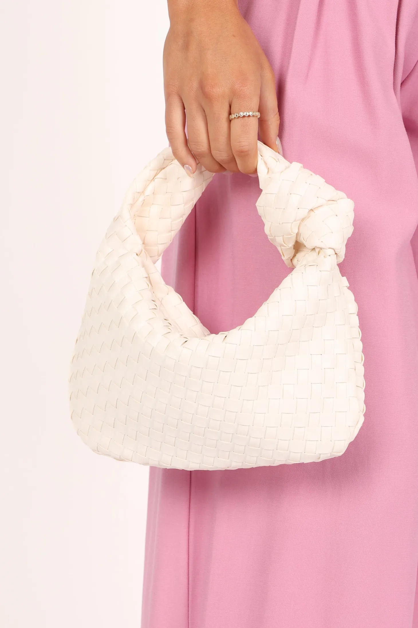 Alma Woven Shoulder Bag