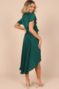 Amanda Hi Lo Tie Front Dress