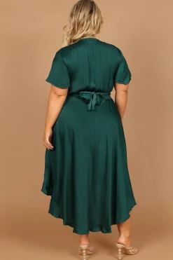 Amanda Hi Lo Tie Front Dress