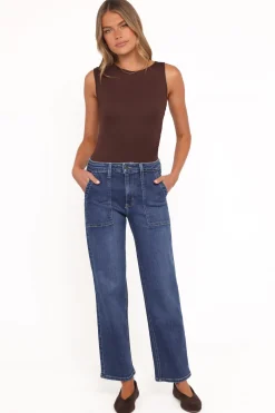 Amara Utility Pocket Straight Jean