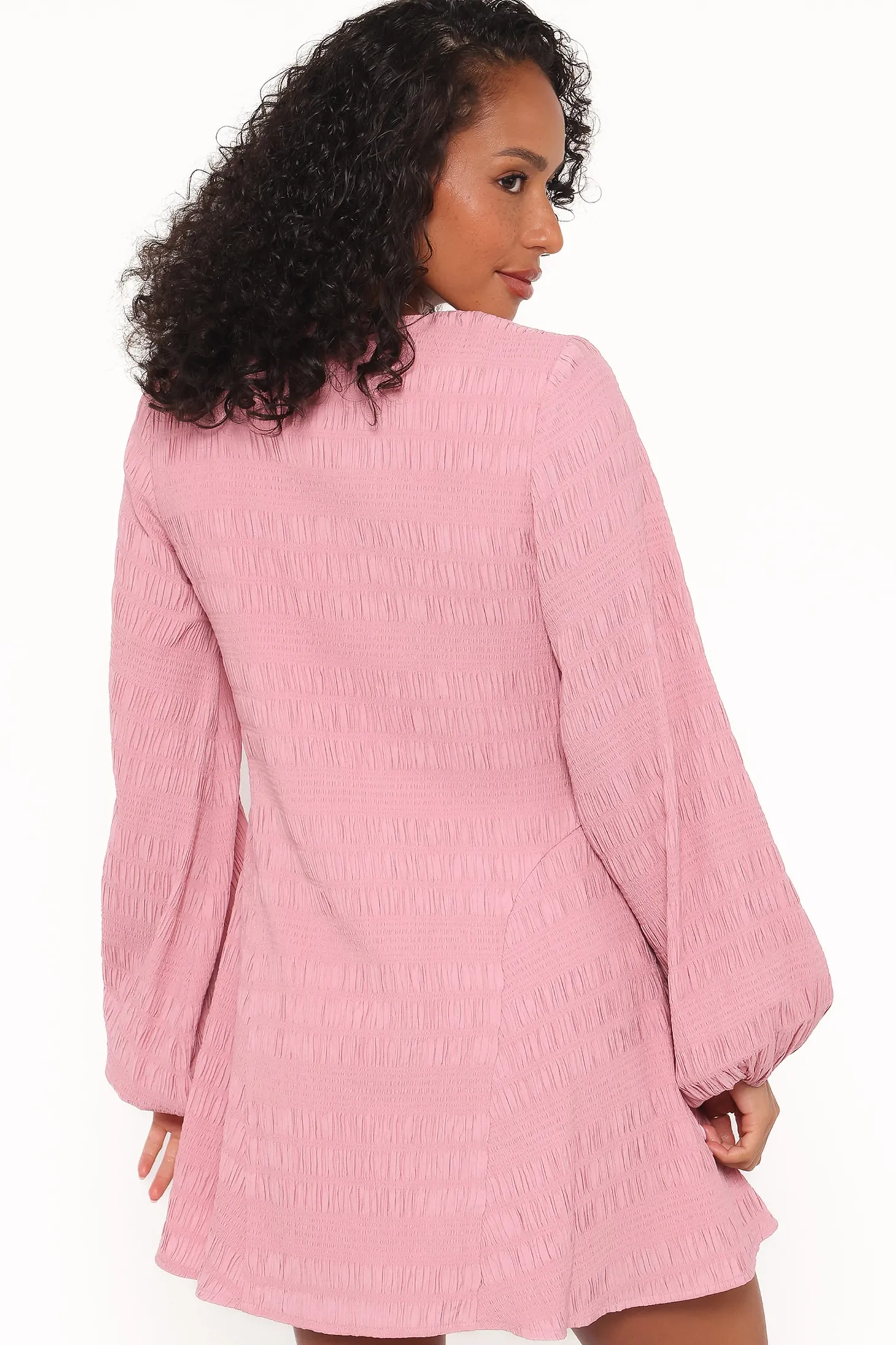 Amaya Long Sleeve Mini Dress