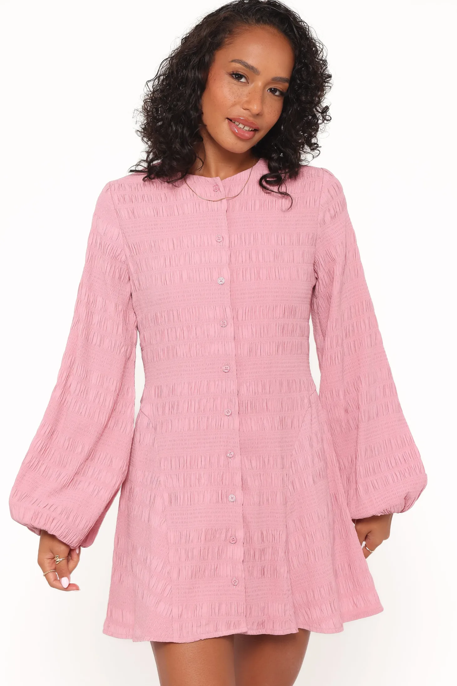 Amaya Long Sleeve Mini Dress
