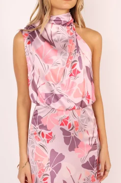 Amelia Halterneck Maxi Dress