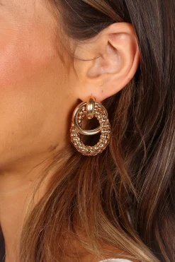 Amelia Hoop Statement Earrings