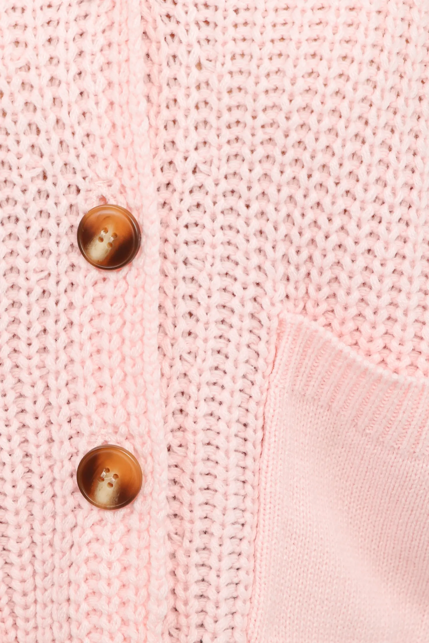 Amelia Oversize Collar Button Cardigan