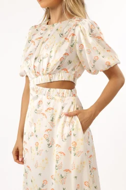 Aminah Puff Sleeve Dress