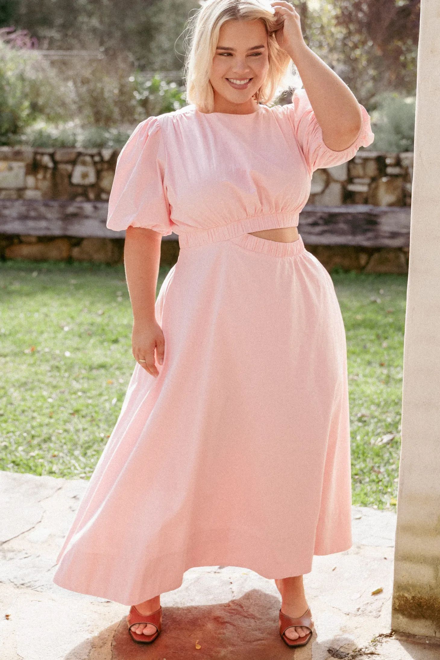 Aminah Puff Sleeve Dress
