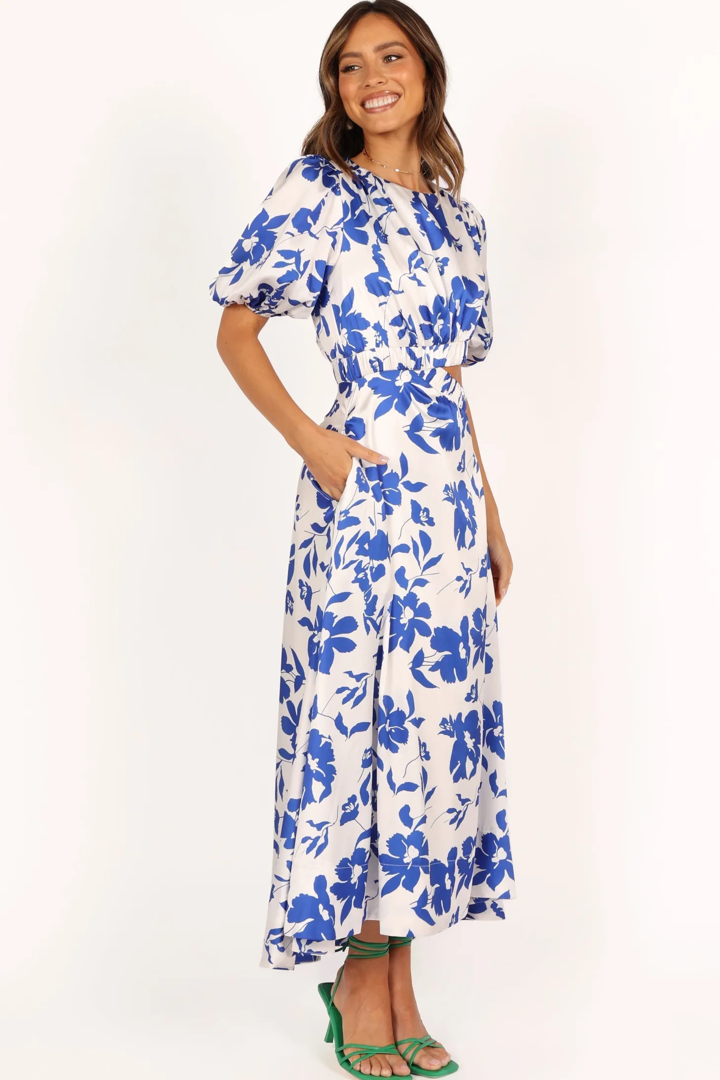 Aminah Puff Sleeve Dress