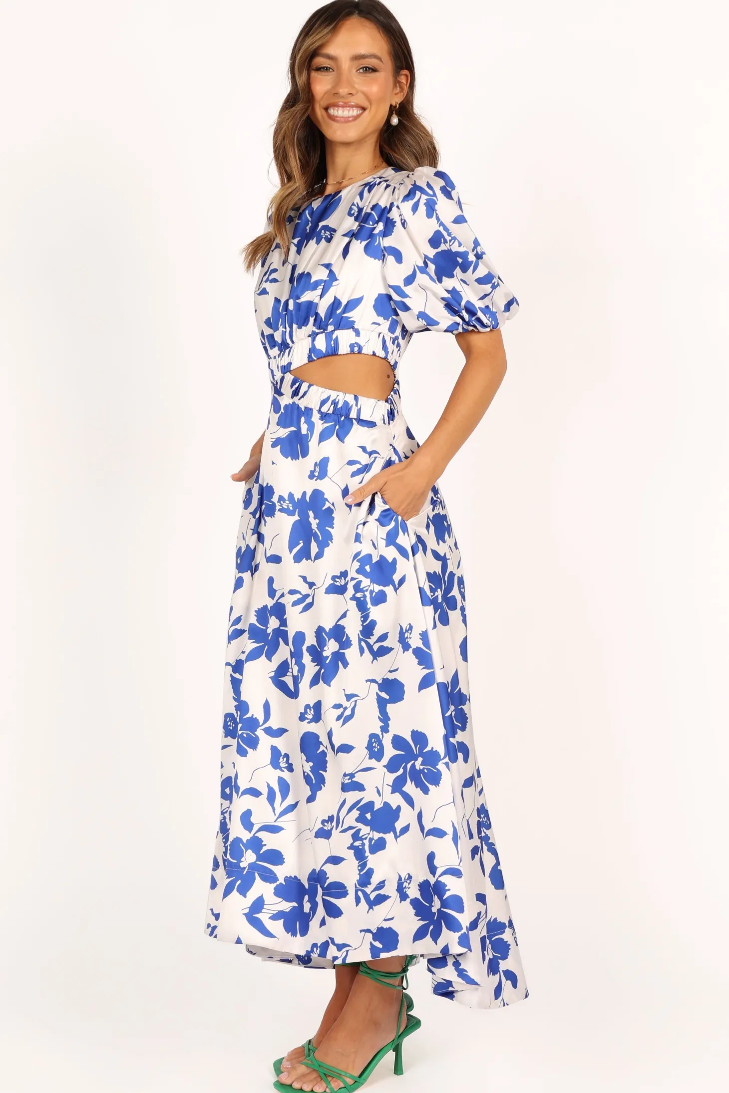 Aminah Puff Sleeve Dress