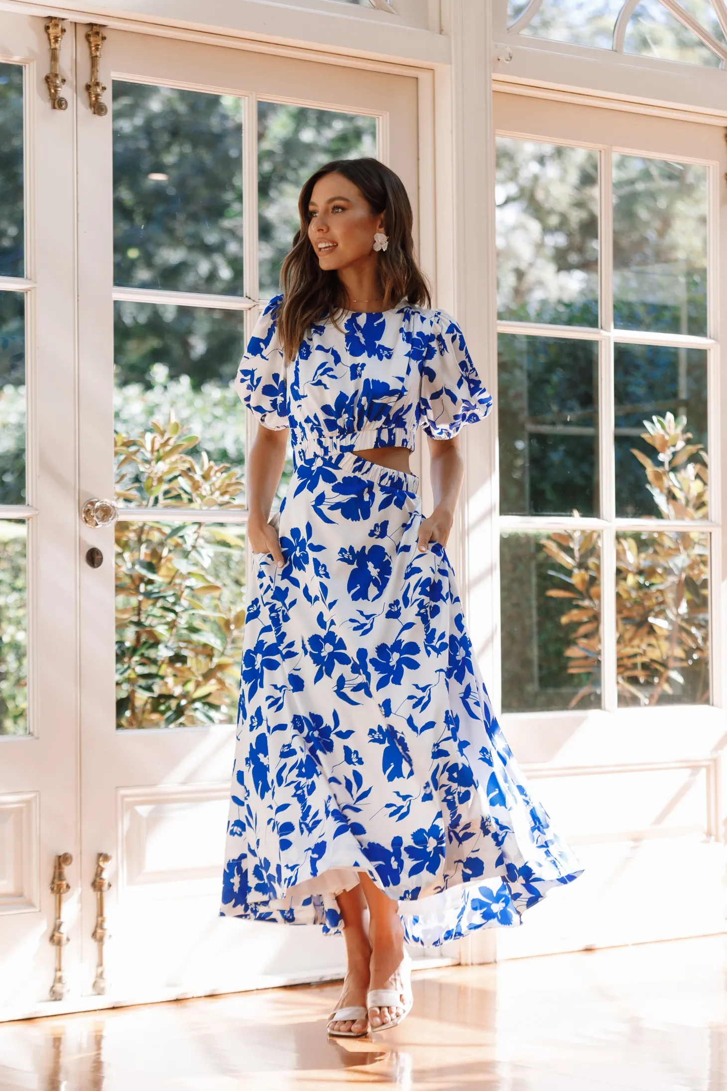 Aminah Puff Sleeve Dress