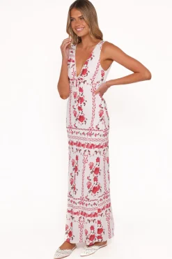 Amore Bias Cut Maxi Dress