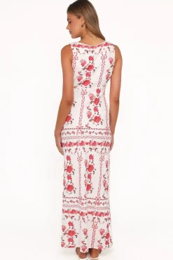 Amore Bias Cut Maxi Dress