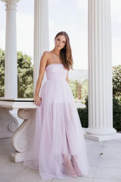 Anabella Strapless Maxi Dress