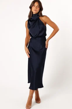 Anabelle Halter Neck Midi Dress