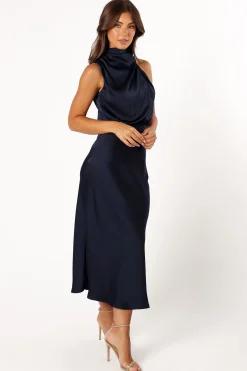 Anabelle Halter Neck Midi Dress