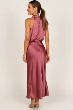 Anabelle Halter Neck Midi Dress