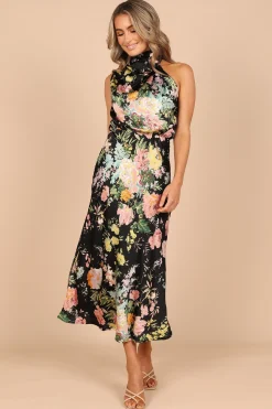 Anabelle Halter Neck Midi Dress