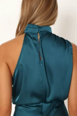 Anabelle Halter Neck Mini Dress