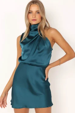 Anabelle Halter Neck Mini Dress